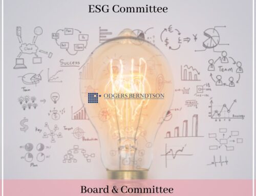 Odgers Berndtson’s Governance Workshop Series on ESG Committees