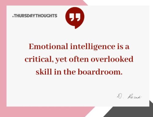 Enhancing Your Emotional Intelligence in the Boardroom