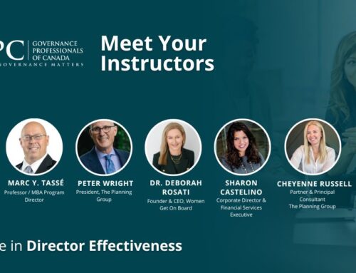 GPC Certificate in Director Effectiveness