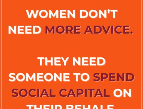 Why the Most Powerful Thing a Director Can Do This IWD Is Sponsor a Woman