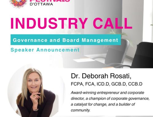 Industry Call – Governance and Board Management | Ottawa Festival Network