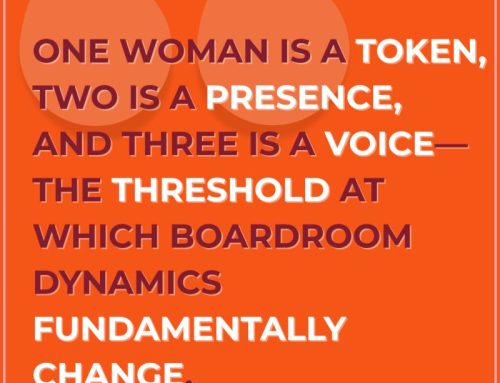 The Power of Three Women in the Boardroom
